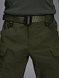 Брюки карго тактичні BEZET Байрактар хакі, фото 3
