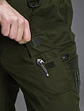 Брюки карго тактичні BEZET Байрактар хакі, фото 4