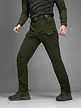 Брюки карго тактичні BEZET Байрактар хакі, фото 5