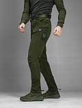 Брюки карго тактичні BEZET Байрактар хакі, фото 8