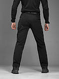 Брюки карго тактичні BEZET Байрактар чорний, фото 8