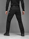 Брюки карго тактичні BEZET Байрактар чорний, фото 10