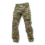 Штурмові XL(52) штани мультикам «Байрактар» Gen-5 RIPSTOP для військових | З карманами для вставних наколінників, фото 2