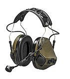 Навушники активні 3M MT14H41A-300EU GN PELTOR™ ComTac VII NFMI, NIB, вертикальні, фото 3