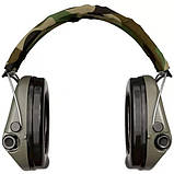 Навушники активні тактичні шумоподавлюючі Sordin Supreme Pro X Оливковий (Ranger Green), фото 4