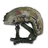Покращений балістичний Шолом (M) мультикам FAST PE GEN III AGGRESSIVE | З захистом  NIJ IIIA, фото 4