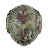 Покращений балістичний Шолом (M) мультикам FAST PE GEN III AGGRESSIVE | З захистом  NIJ IIIA, фото 10