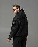 Куртка вітровка BEZET STALKER чорний, фото 4