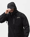 Куртка вітрівка BEZET ShieldTech чорний, фото 4