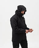 Куртка вітрівка BEZET ShieldTech чорний, фото 5