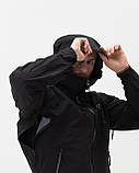 Куртка вітрівка BEZET ShieldTech чорний, фото 7