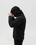 Куртка вітрівка BEZET ShieldTech чорний, фото 9
