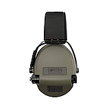 Активні навушники для стрільби Sordin Supreme Pro-X - олива, фото 4