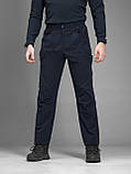 Брюки карго тактичні BEZET Байрактар синій, фото 7