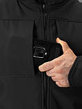 Куртка Softshell BEZET Falcon чорний, фото 3