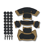 Підвісна система + подушки для шолому Team Wendy Cam Fit (R) GEN.2 V2 Койот, фото 3