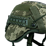 Маскувальний кавер(чохол) на шолом Sestan-Busch Піксель L MICH Ефективно приховує шолом у різноманітних умовах, фото 6