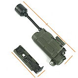 Ліхтарик на шолом Sidewinder MPLS 5LED — Олива, фото 5