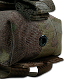 Універсальний підсумок під 1 гранату Militex сумісний з MOLLE системою Cordura original USA Мультикам, фото 5