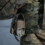 Універсальний підсумок під 1 гранату Militex сумісний з MOLLE системою Cordura original USA Мультикам, фото 7