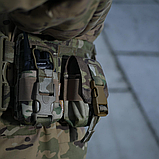 Універсальний підсумок під 1 гранату Militex сумісний з MOLLE системою Cordura original USA Мультикам, фото 8