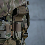 Універсальний підсумок під 1 гранату Militex сумісний з MOLLE системою Cordura original USA Мультикам, фото 9