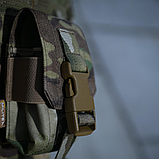 Універсальний підсумок під 1 гранату Militex сумісний з MOLLE системою Cordura original USA Мультикам, фото 10