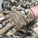 Рукавички тактичні Helikon-Tex Range Tactical Gloves - PenCott WildWood / Coyote A, розмір S, фото 4