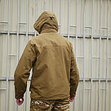 Куртка Call Dragon M-65 койот XXL(54) весна-осінь Виготовлена з міцної тканини Rip-Stop + підкладка із сітки, фото 8