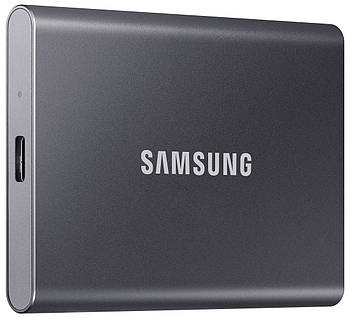 Зовнішній накопичувач SSD: 1TB Samsung T7 Titan Gray (MU-PC1T0T/WW)