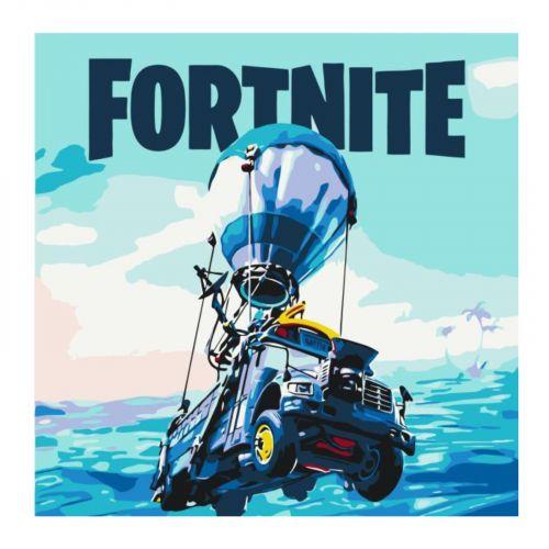 Картина за номерами Foнnite. Гра Фортнайт 30*30 см Орігамі [tsi281549-TSI], фото 1