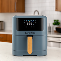 Аерогрилі LumaBella аерогрилі фритюрниці 1800 Вт мультипіч електронна 8 програм аерогриль для дому