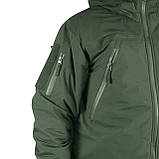 Тактична зимова куртка Call Dragon Level 7 з екопухом олива S, фото 4
