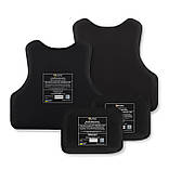 Бронежилет Kiborg Modular X-1 (Збільшена площа захисту) XL Мультикам з балістичним пакетом 1 класу захисту Militex, фото 7