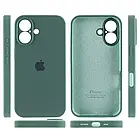 Чохол-накладка EpiK Silicone Case Full Camera Protective (AA) для Apple iPhone 16 (6.1) Pine Green, фото 2
