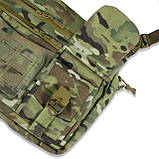 Смарт-сумка через плече Tactic city Assistant bag Kiborg Cordura Multicam XL, фото 4