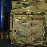 Смарт-сумка через плече Tactic city Assistant bag Kiborg Cordura Multicam XL, фото 8