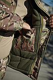 Зимовий тактичний костюм SoftShell FS Мультикам, фото 9