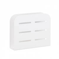 Серветниця Ardesto Midori 15х4х12.5см, метал, біла AR0910W EHA