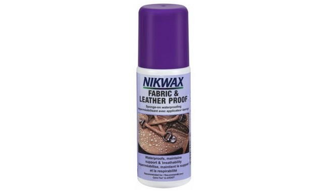 Пропитка для взуття Nikwax Fabric and Leather Proof 125ml (тканина, шкіра)