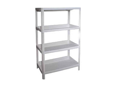 Полиця для взуття біла роза на 4 секції ТМ АЛЕАНА