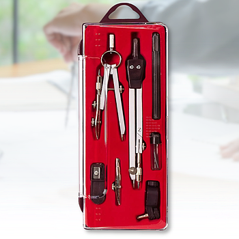 Готовальня на 7 предметів у футлярі 707B