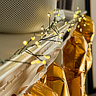 USB Гірлянда "Феєрверк" 30 метрів 900 LED 8 режимів світіння Тепле біле світло, фото 9