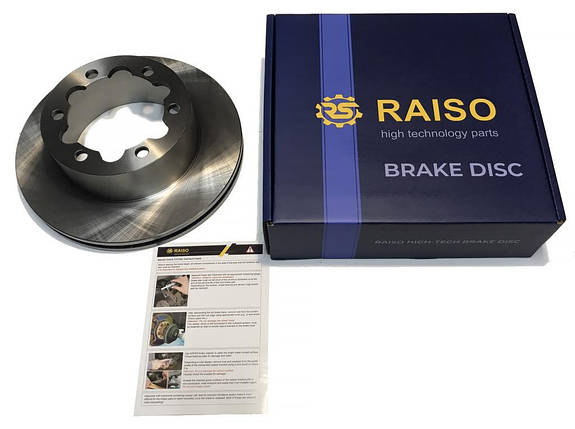 Гальмівний диск задній Raiso (Швеція) Mercedes Sprinter, Мерседес Спрінтер 06- #RD3011 UANCOGC7, фото 3