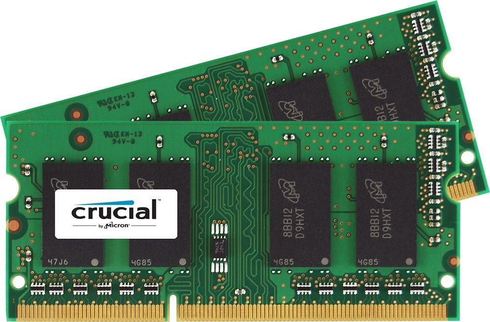 Crucial 16GB Kit (2x8GB) DDR3L 1600Mhz SODIMM Memory for Mac чип Micron Technology