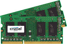 Crucial 16GB Kit (2x8GB) DDR3L 1600Mhz SODIMM Memory for Mac чип Micron Technology