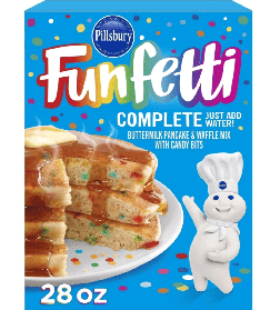 Суміш для млинців і вафель Pillsbury Funfetti Buttermilk Complete Pancake 794г