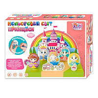Кольоровий світ 42464 (24/2) "4FUN Game Club", "Принцеси", 5 яєць, фарби, декор, в коробці