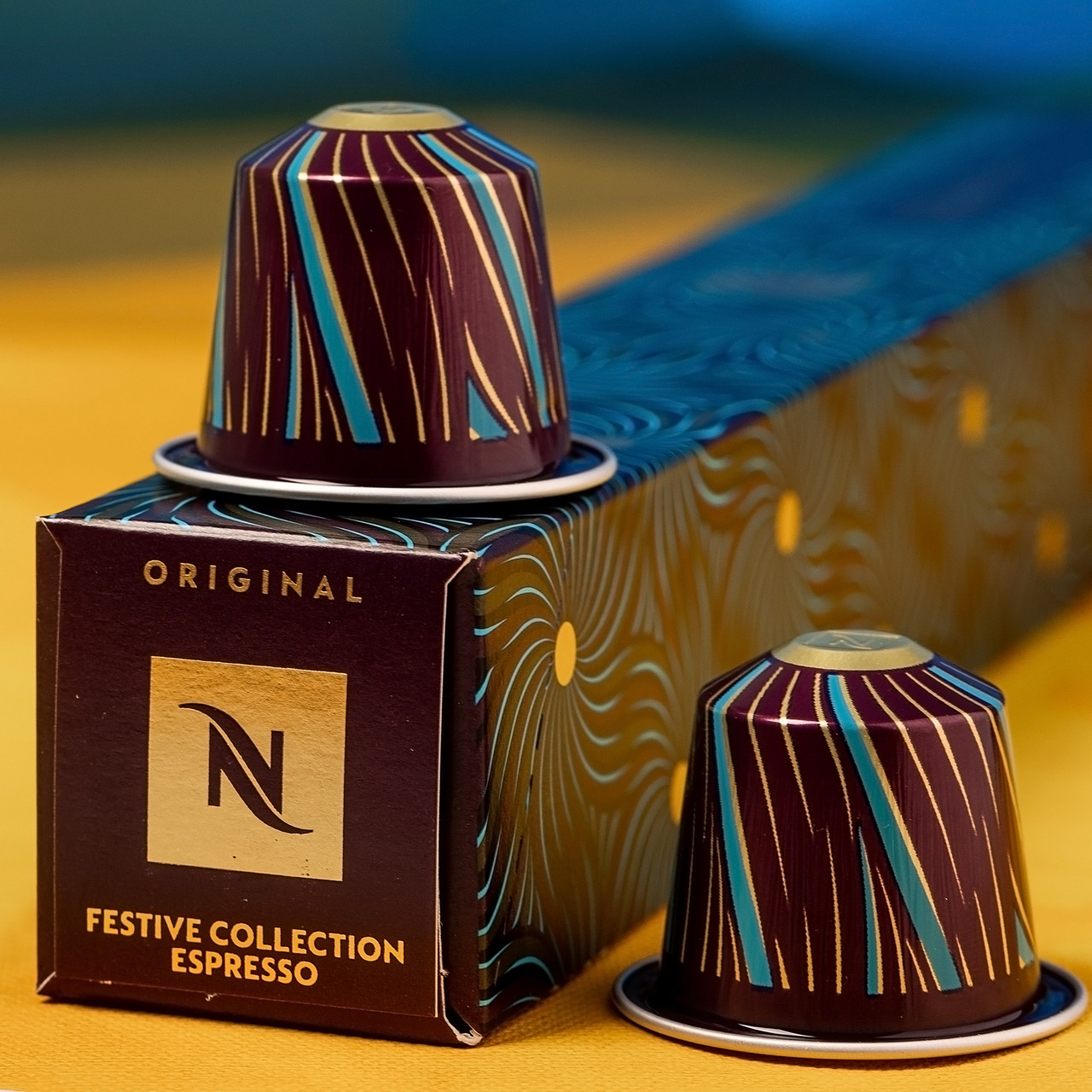 Nespresso капсули Festive Collection Espresso Limited Edition , Швейцария (10шт), фото 1