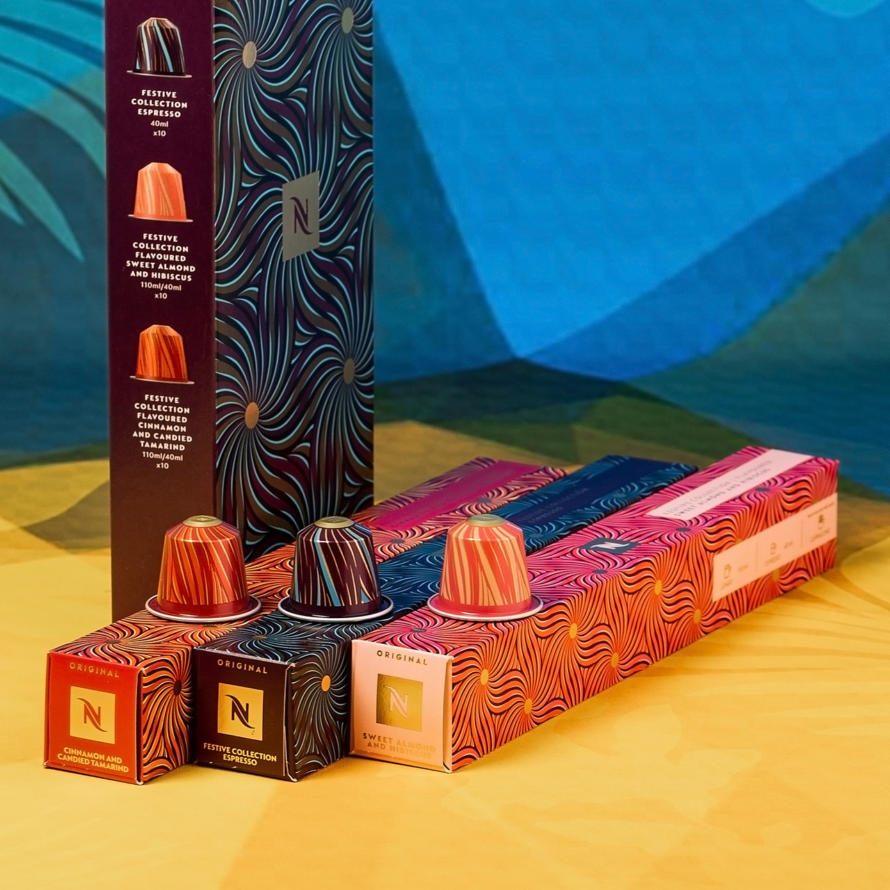 Набір капсул Nespresso Enchanting Festive coffee selection Limited Edition , Швейцария (30 капсул), фото 1